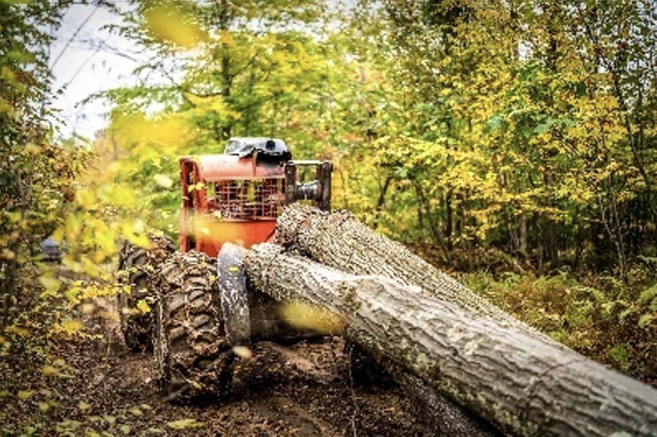 logging skidder